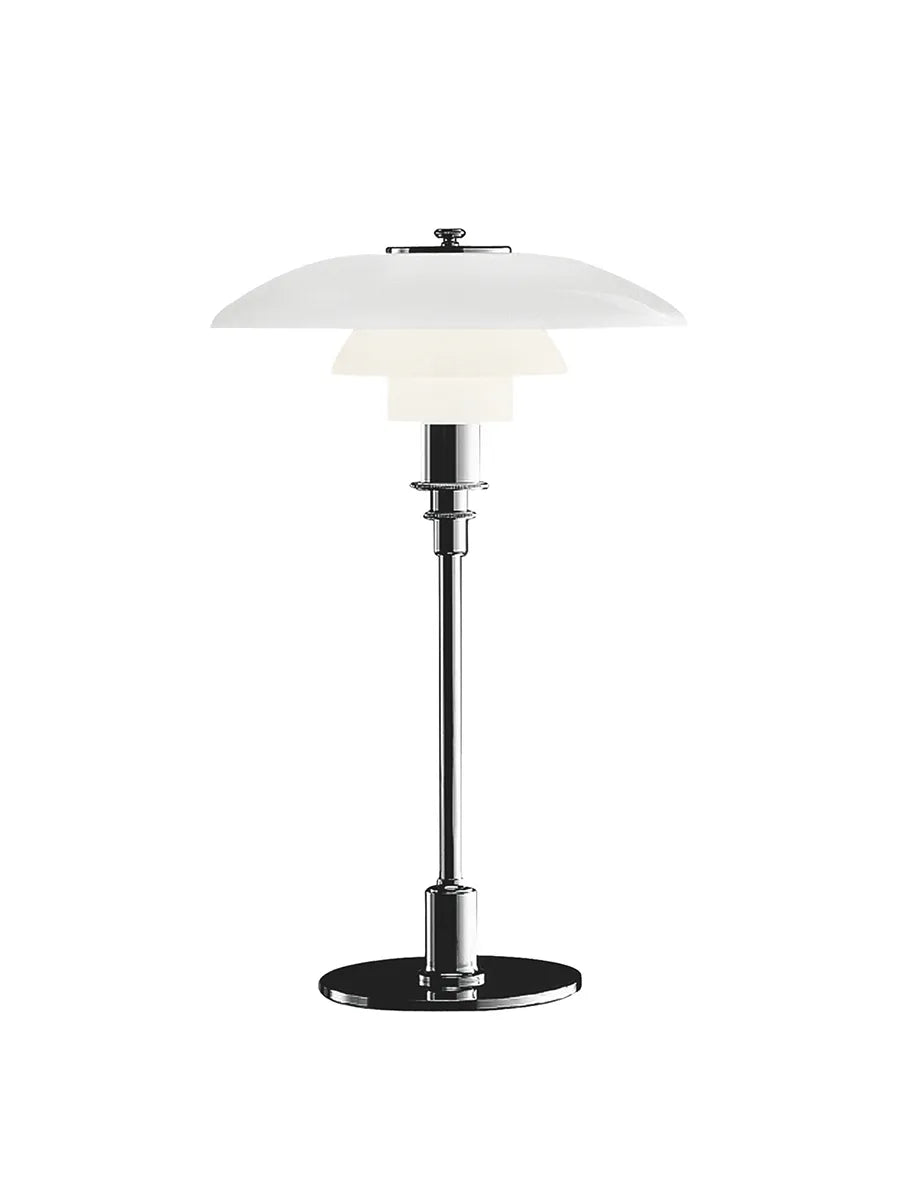 Poul Henningsen PH 3/2 bordlampe i chrome