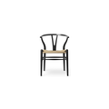 Klassisk Hans J. Wegner CH24 Y-stol i massivt træ med originalt papirflet