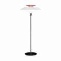 PH 80 Gulvlampe fra Louis Poulsen, designet af Poul Henningsen.