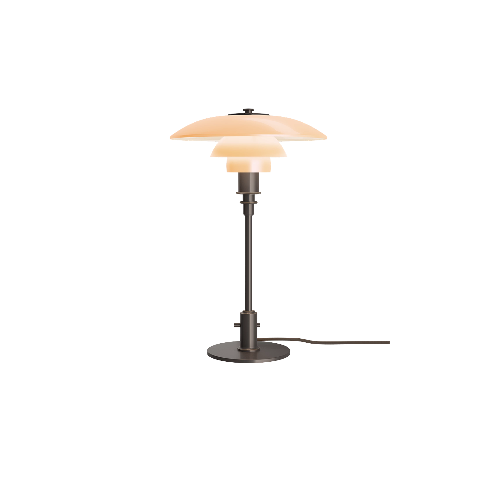 PH 3/2 Dusty Terracotta Bordlampe